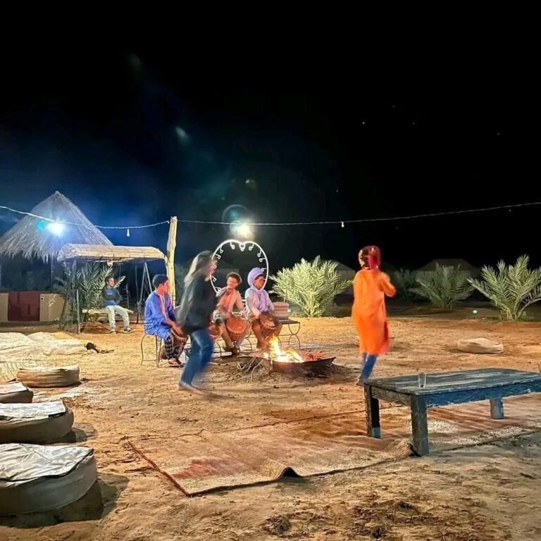 Desert luxury camp